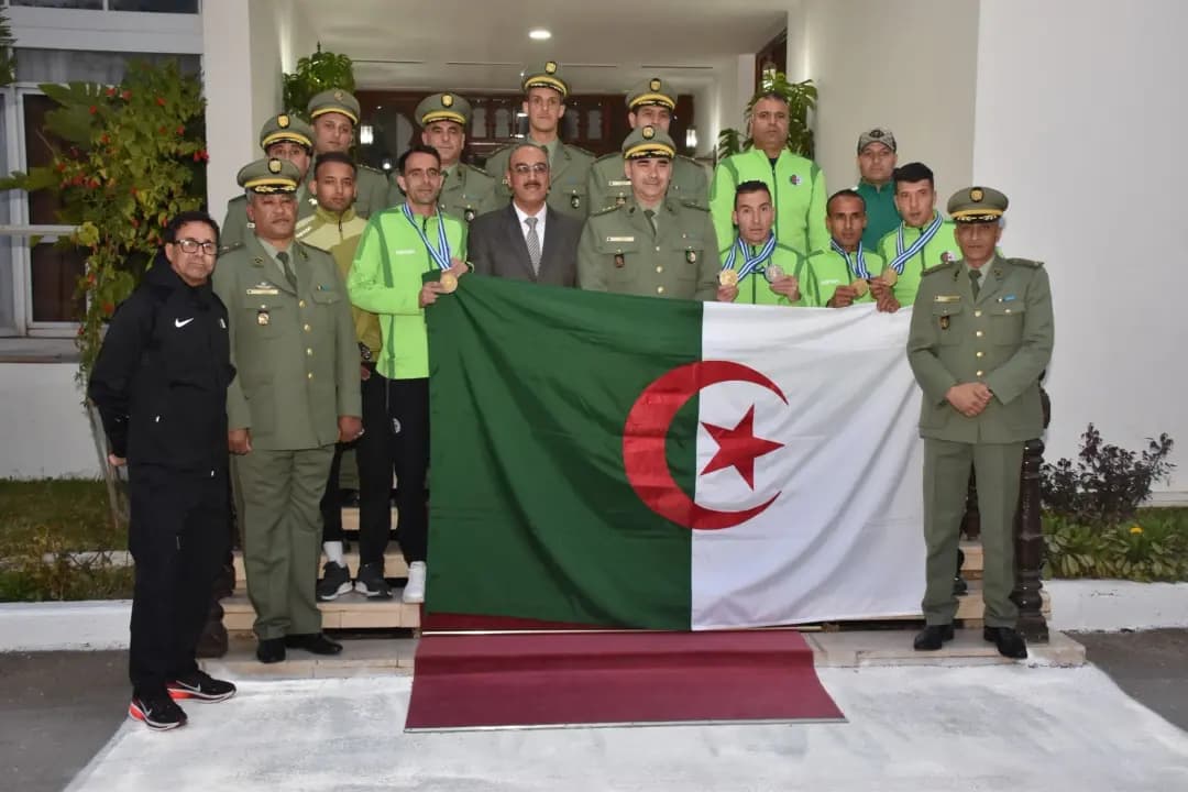 L'équipe militaire de cross-country regagne Alger après sa participation honorable au championnat 