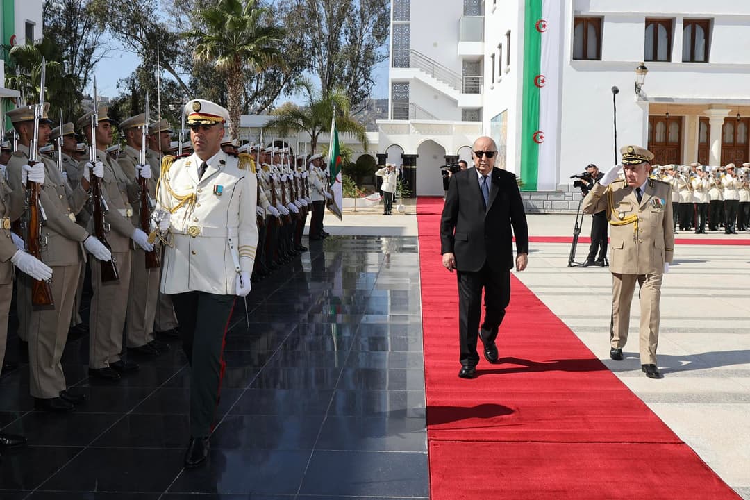 Le président de la République en visite au siège du ministère de la Défense nationale