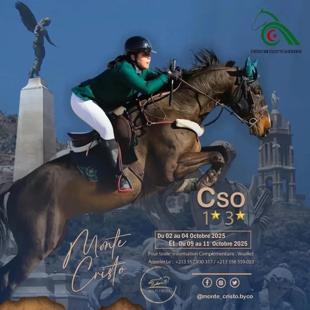 Equitation/Concours national de saut d'obstacles: le cavalier Ibrahim Aït Lounis sacré vainqueur du Grand Prix trois étoiles