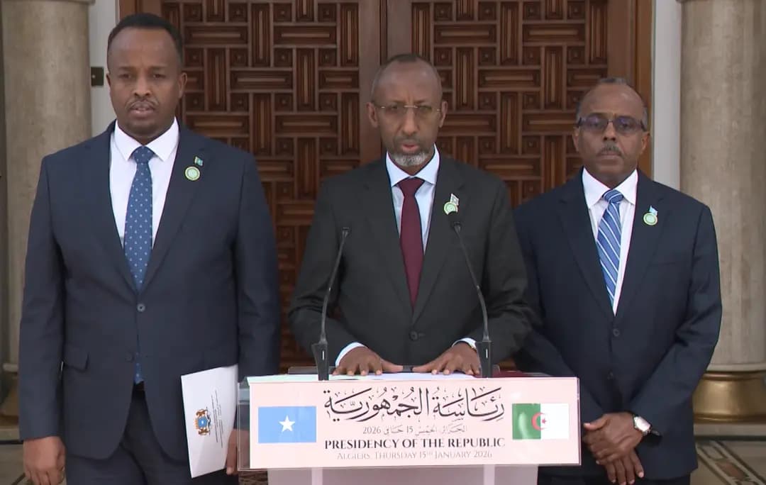 La Somalie salue le rôle pionnier de l'Algérie dans le soutien des causes 
africaines et arabes