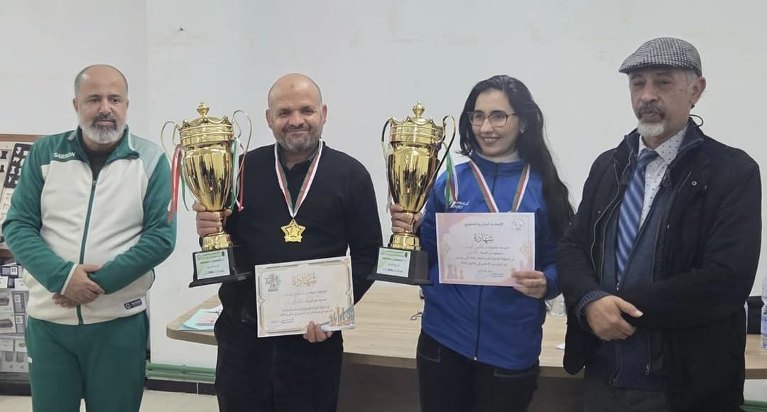 Nasr Lina et Belouadah Saad sacrés champions d’Algérie