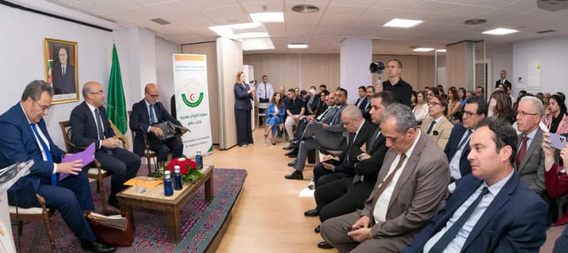 Chaib rencontre à Madrid des membres de la communauté nationale