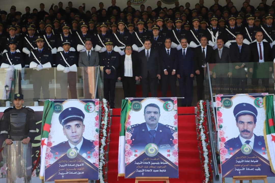 Sortie de promotions d'officiers à l’Ecole nationale des fonctionnaires de l’administration pénitentiaire