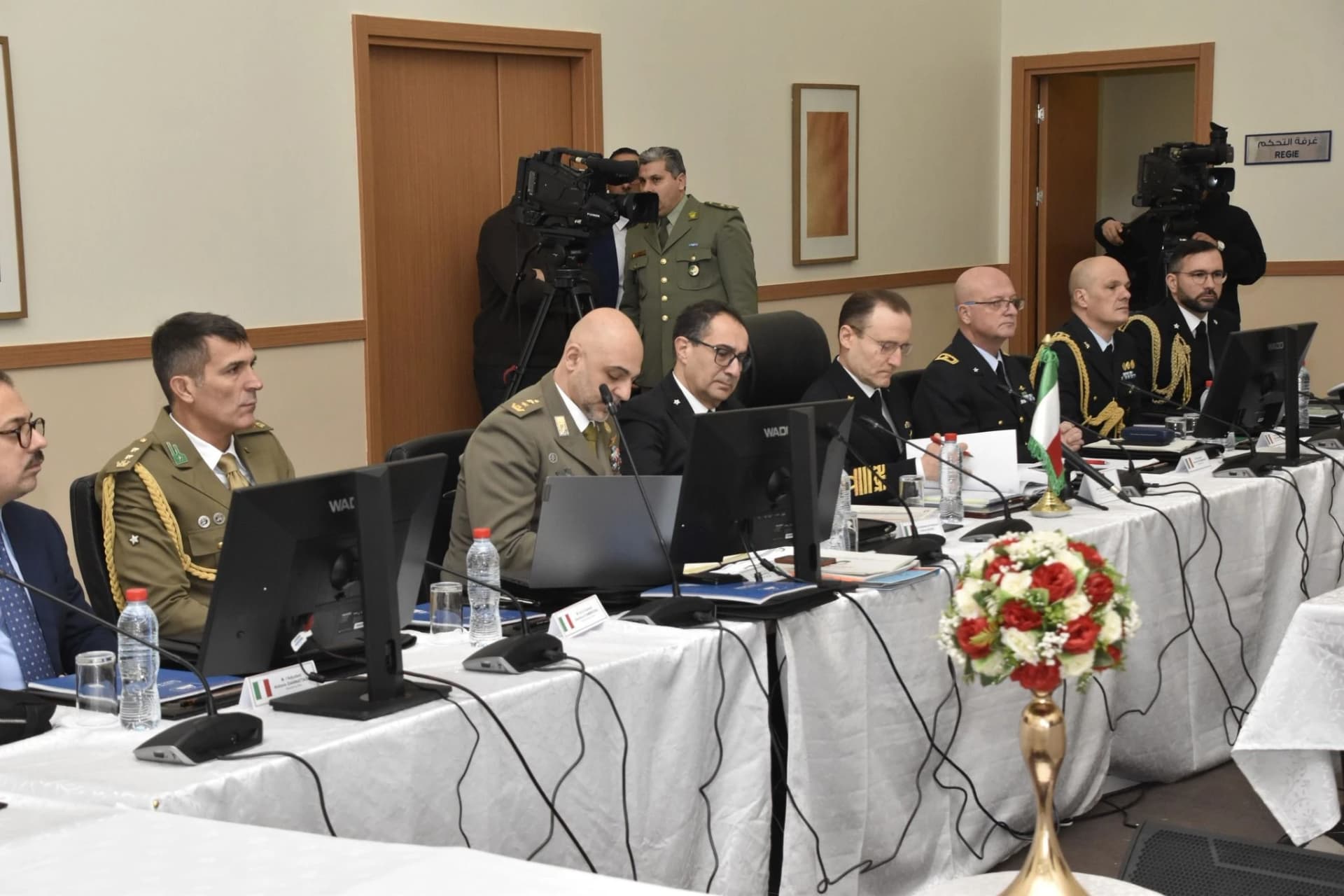 Le Secrétaire général du MDN reçoit le Directeur national des Armements italien