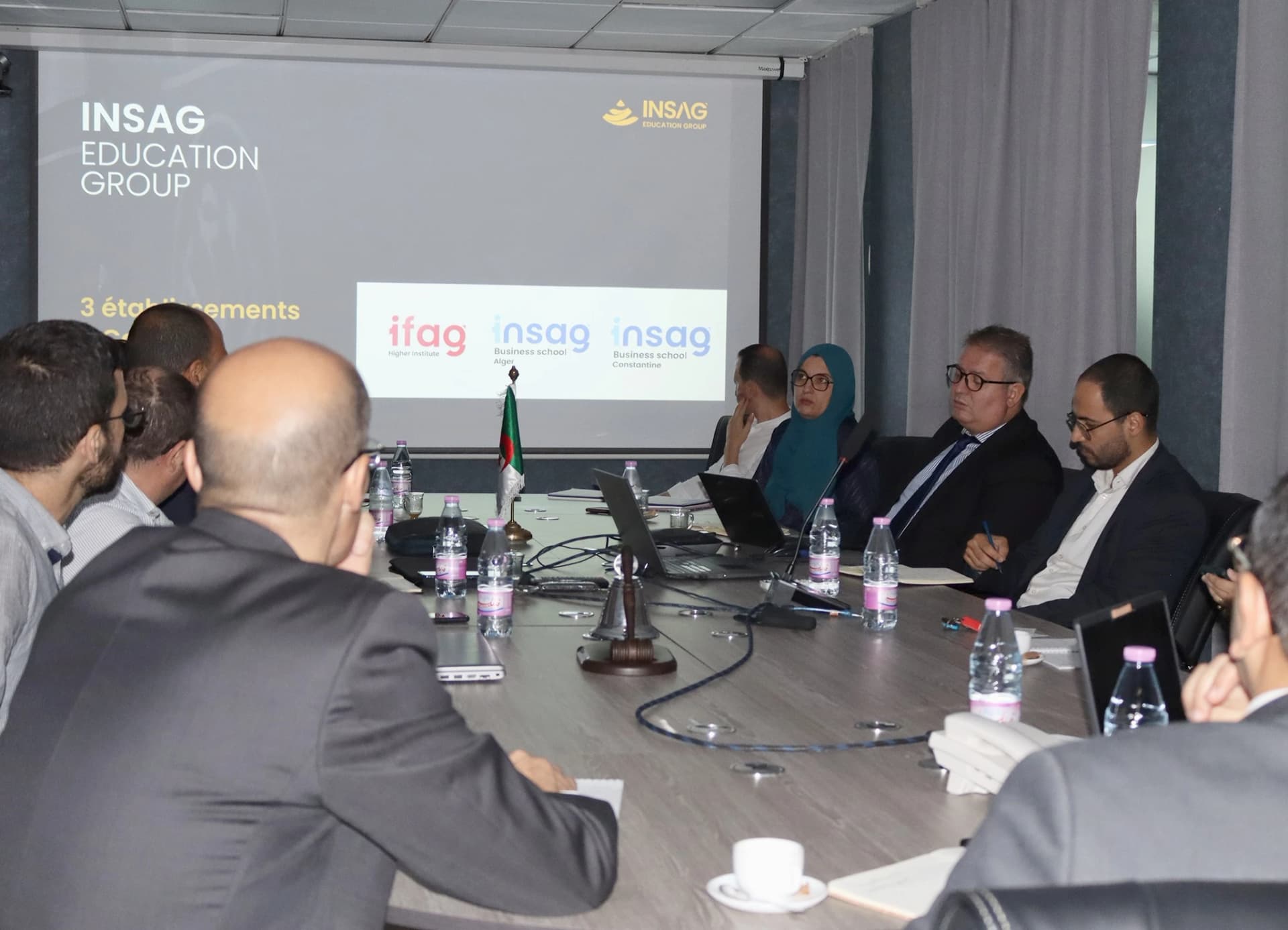 Bourse d'Alger: examen de la demande d'introduction de l'INSAG Education Group
Bourse d'Alger: examen de la demande d'introduction de l'INSAG Education Group