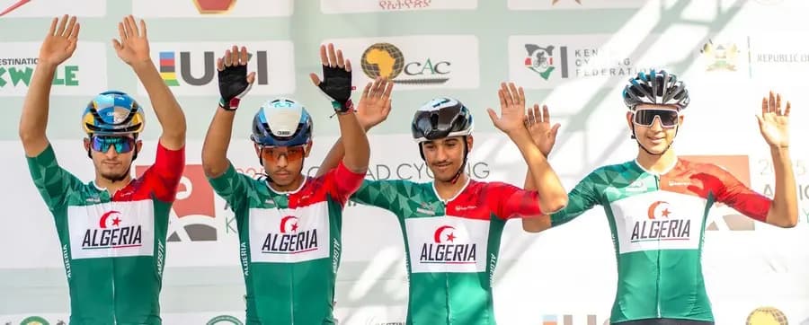 Cyclisme/Championnats d'Afrique (course individuelle sur route): large domination des cadets algériens