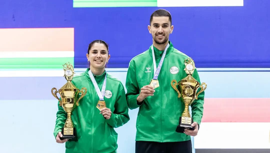 Médaille de bronze pour le duo Maameri