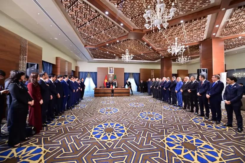 Signature à Alger d'accords et de mémorandums d'entente dans plusieurs secteurs