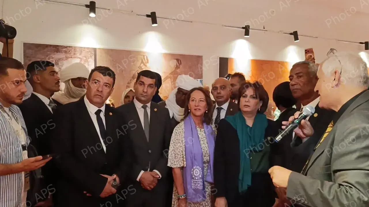Bendouda préside l'ouverture de la 1re édition du Festival international de l'art rupestre en Algérie