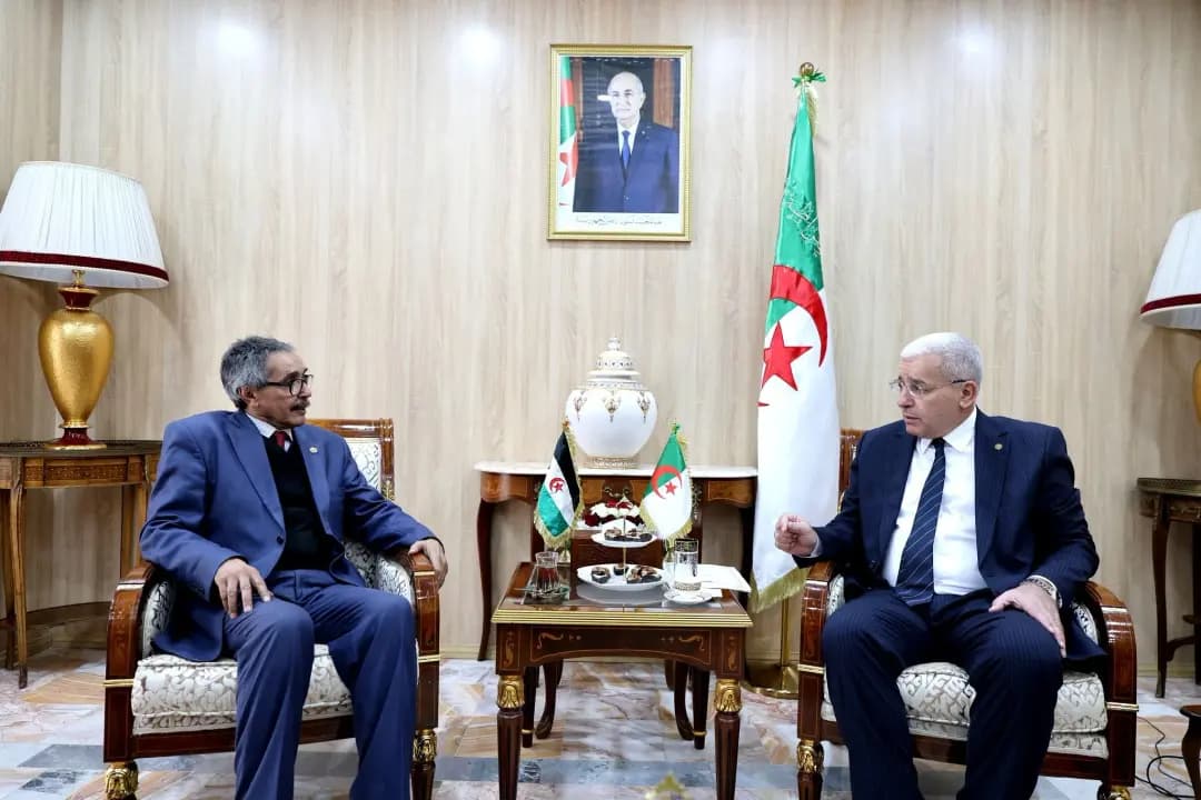 Boughali reçoit l'ambassadeur sahraoui en Algérie