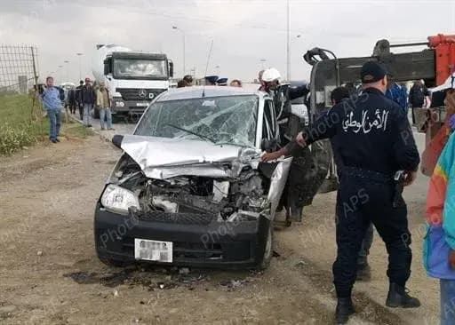 Accidents de la route: 14 morts et 514 blessés dans les zones urbaines en une semaine