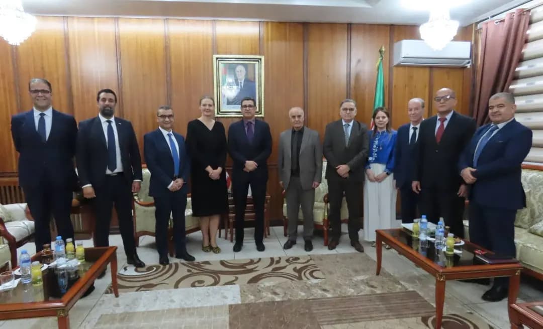 M. Ait Messaoudene reçoit l'ambassadrice du Royaume du Danemark en Algérie