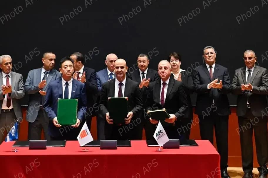 Sonatrach et l'AFC signent deux contrats avec des partenaires italien et chinois