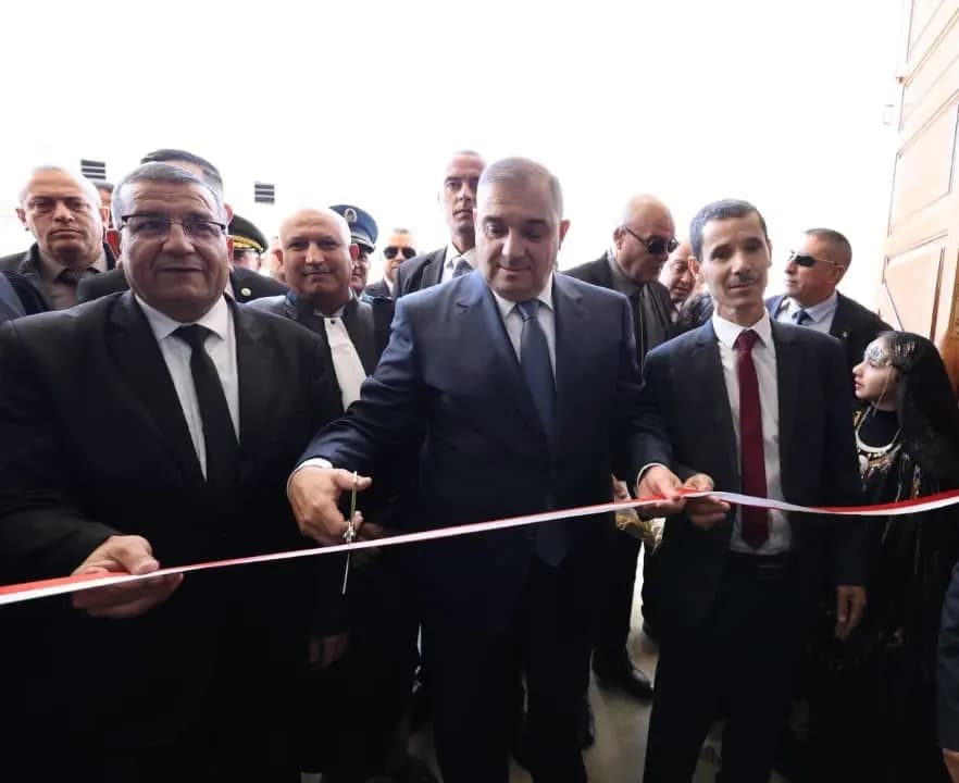 Le ministre de la Justice inaugure le nouveau siège de la Cour de Khenchela