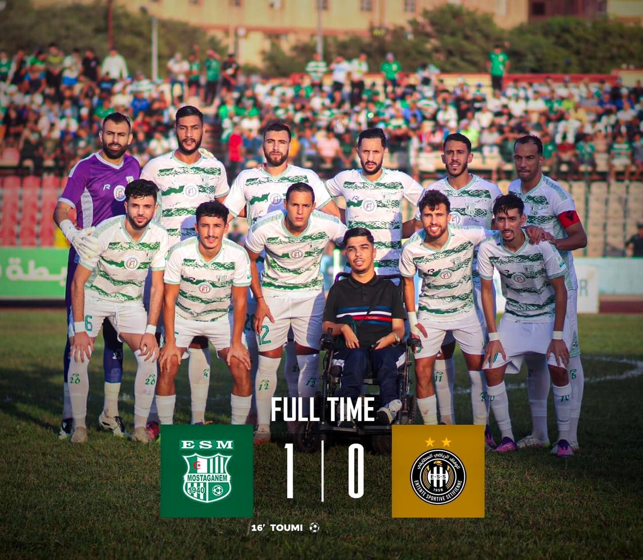 ES Mostaganem - ES Sétif (1-0)