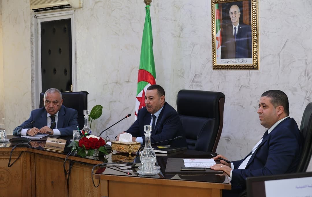 Sayoud préside une réunion consacrée à l'examen des rapports des missions d'inspection menées dans plusieurs wilayas