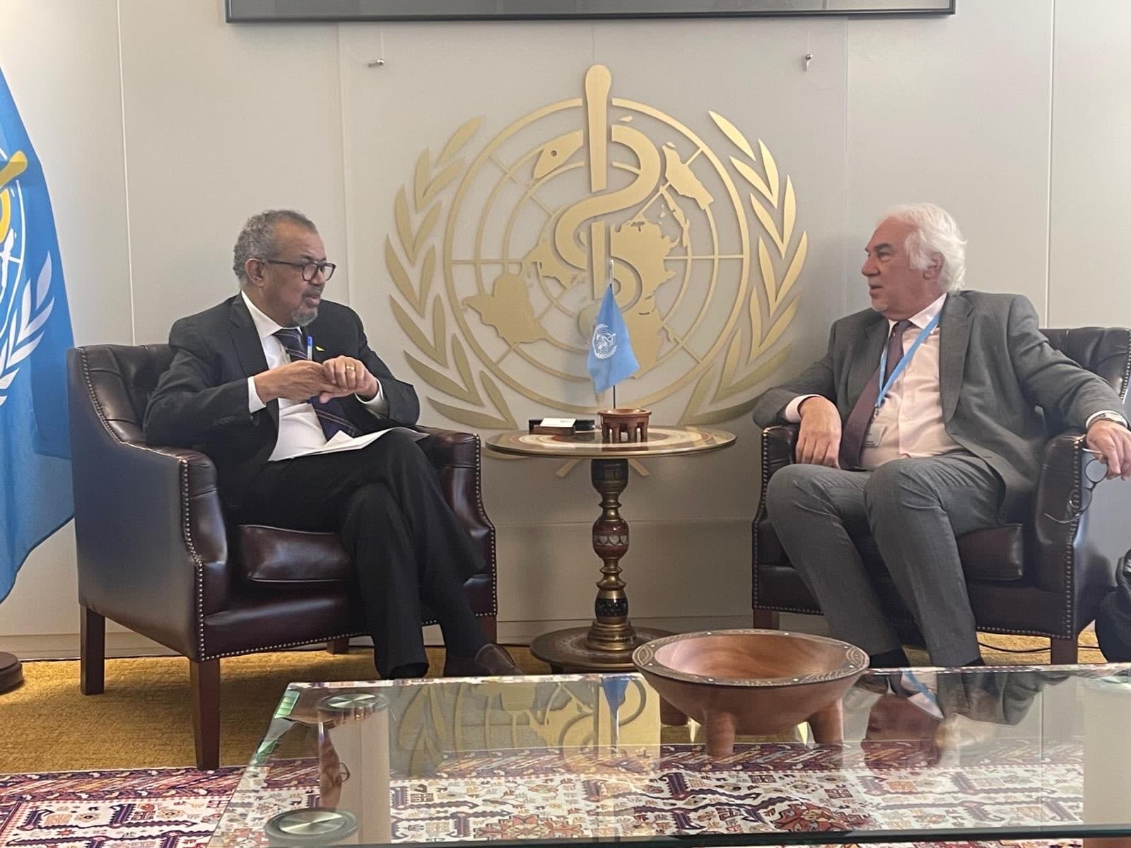 Le DG de l'OMS salue la priorité accordée aux domaines de la santé en Algérie, sous l’impulsion du président de la République