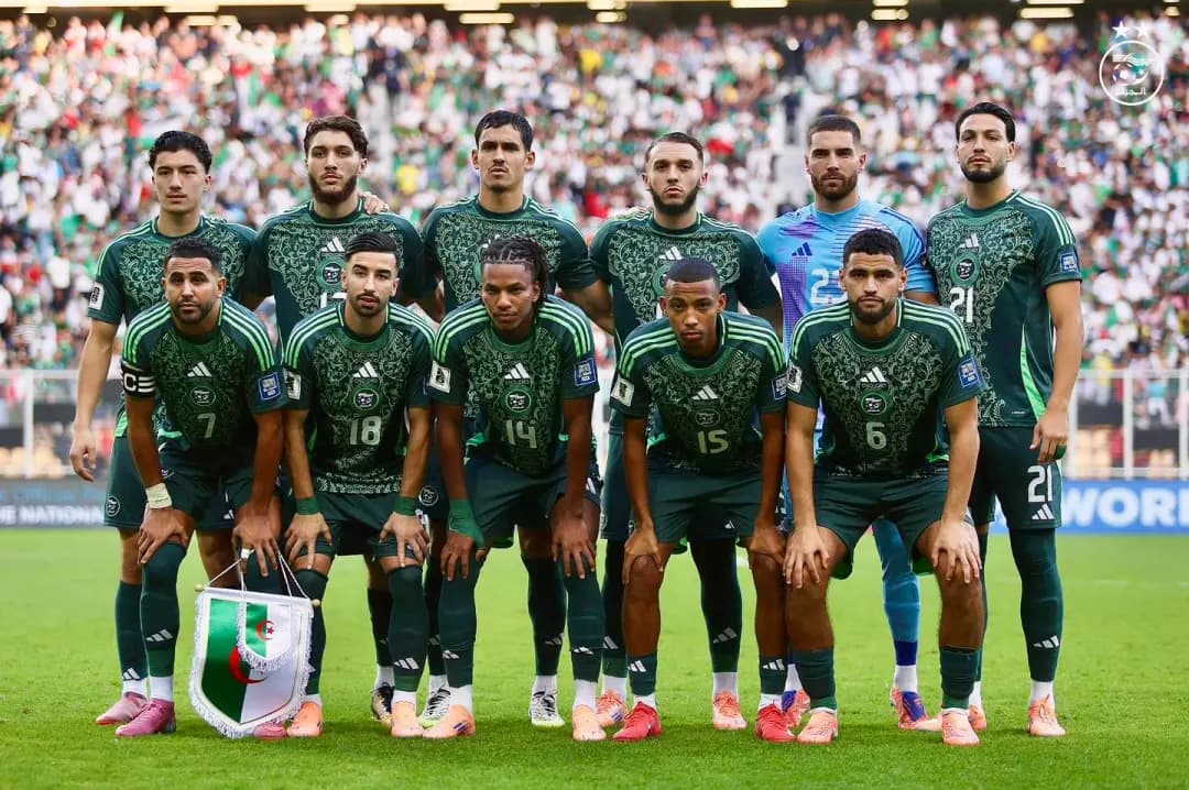 Foot/Qualif-Mondial-2026 (Gr:G-10e J) : l'Algérie domine l'Ouganda (2-1)