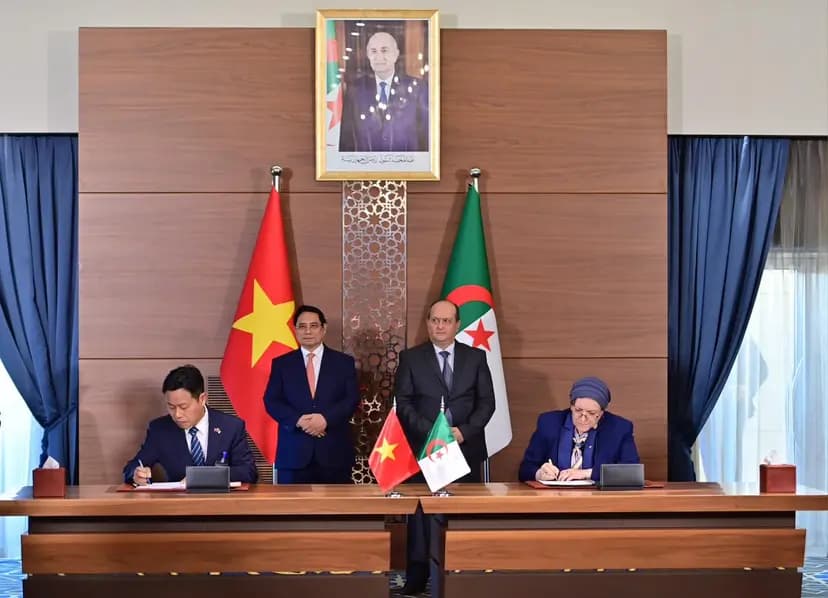 Signature à Alger d'accords et de mémorandums d'entente dans plusieurs secteurs