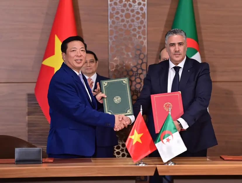 Signature à Alger d'accords et de mémorandums d'entente dans plusieurs secteurs