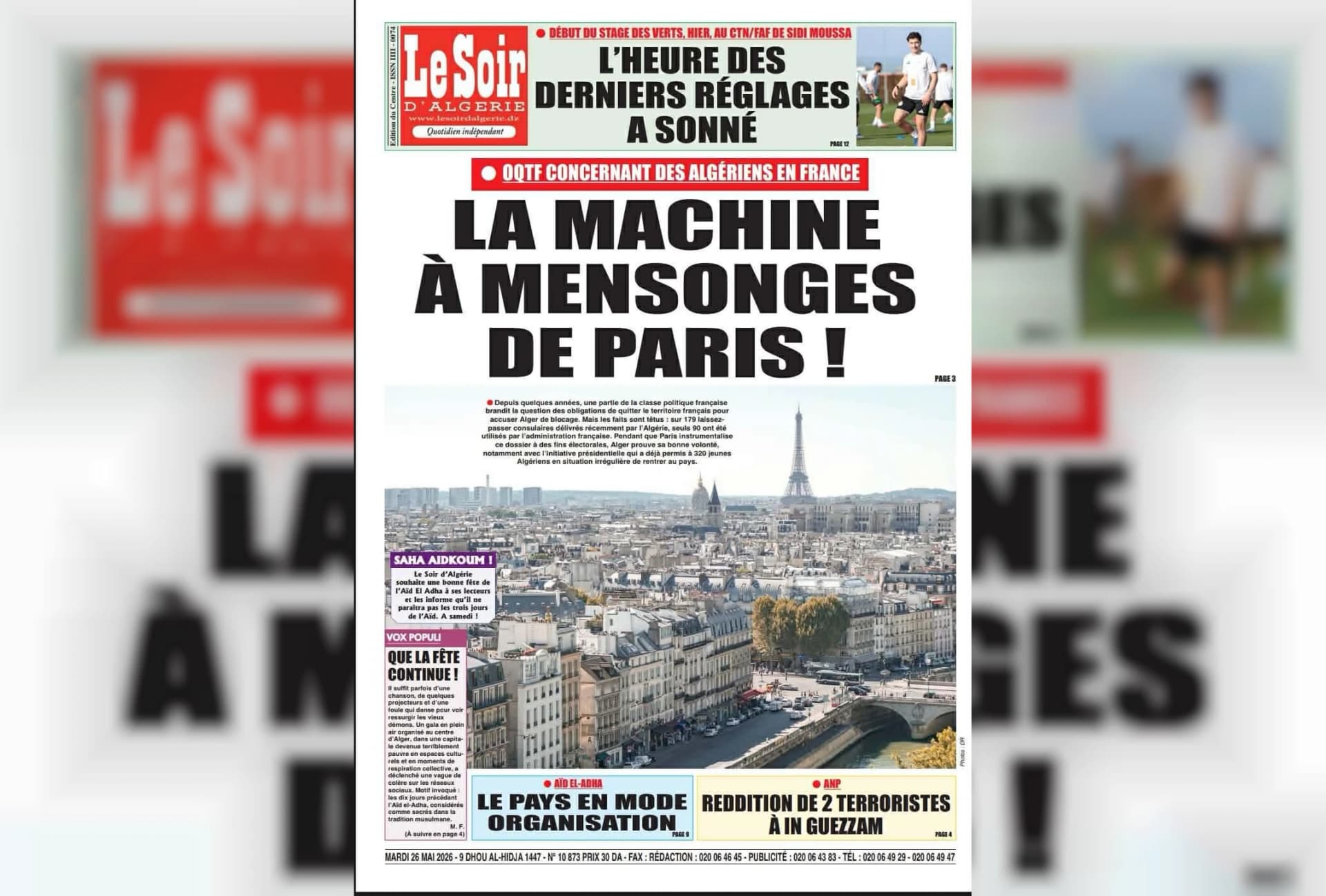 Le Soir d'Algérie