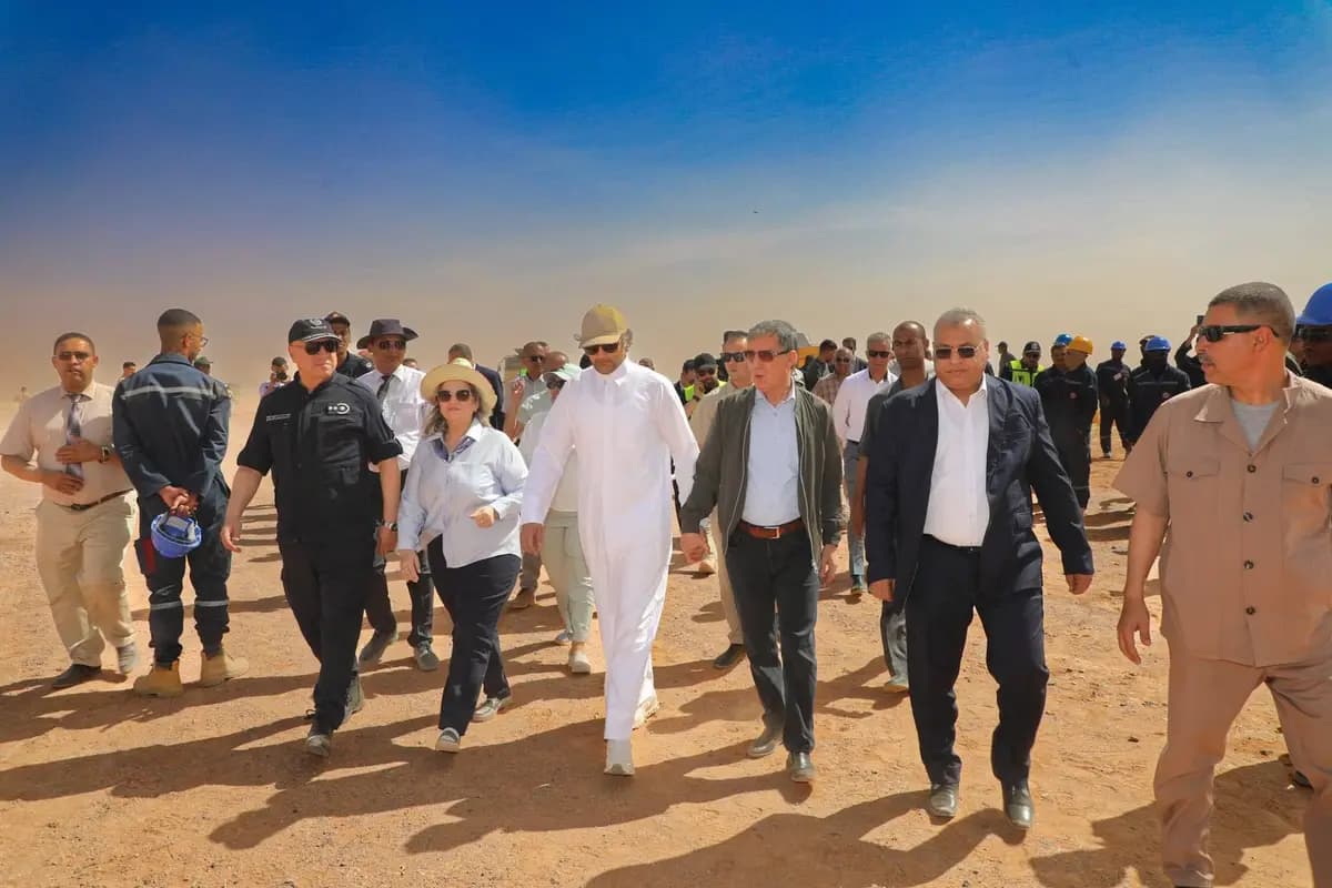 Lancement de la moisson d'orge dans le cadre du projet intégré algéro-qatari "Baladna"