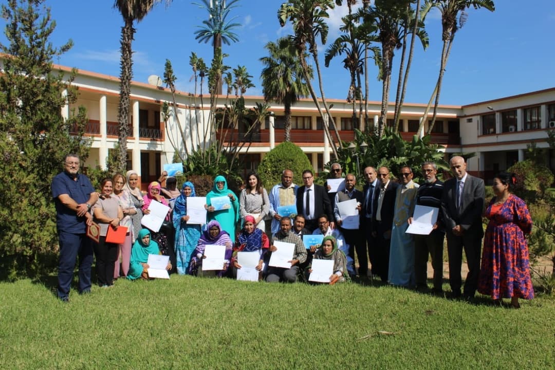 La session de formation sur la "Gestion des établissements de formation", destinée aux cadres et responsables de la formation de la République arabe sahraouie démocratique (RASD)