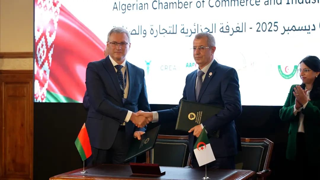 Forum économique algéro-biélorusse: signature de cinq accords de partenariat