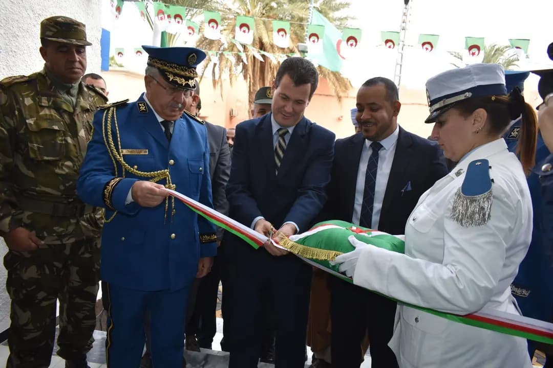 Inauguration du siège de la troisième Sûreté urbaine