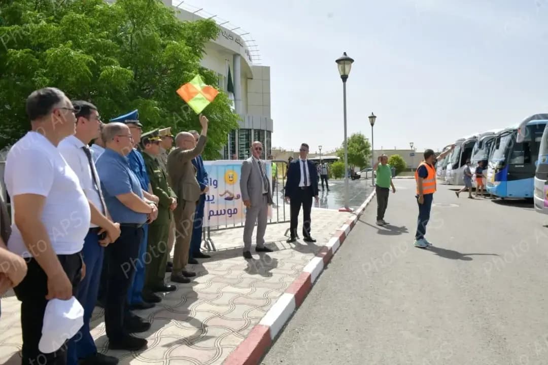 Une caravane touristique de plus de 800 jeunes à destination des plages de Skikda