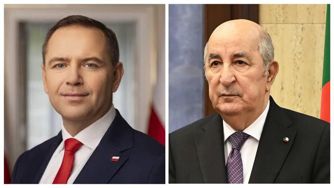 Le président de la République reçoit les vœux du président polonais