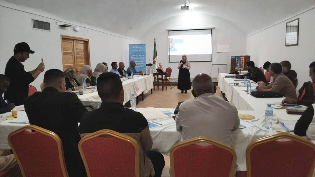 Sessions de formation en partenariat avec l'UNICEF au profit des formateurs de plusieurs centres relevant du secteur