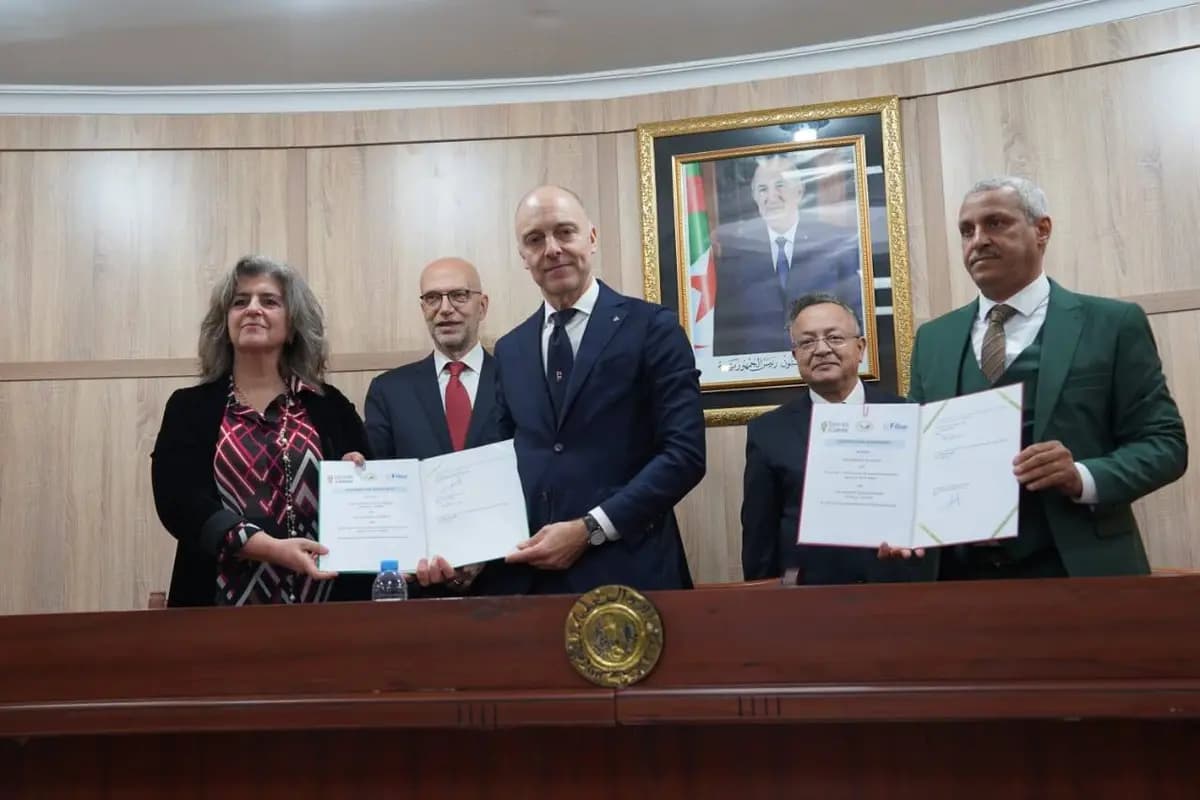 Accords de jumelage entre des universités algériennes et italiennes
