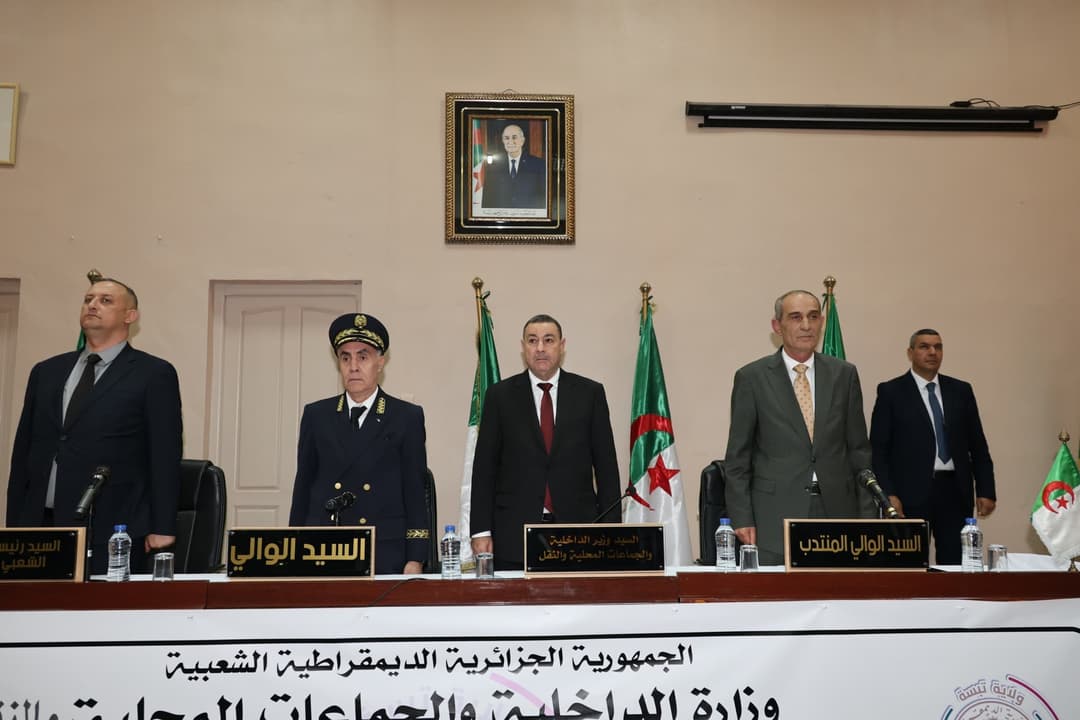 Sayoud préside l’installation du wali délégué de la circonscription administrative de Bir-El-Ater