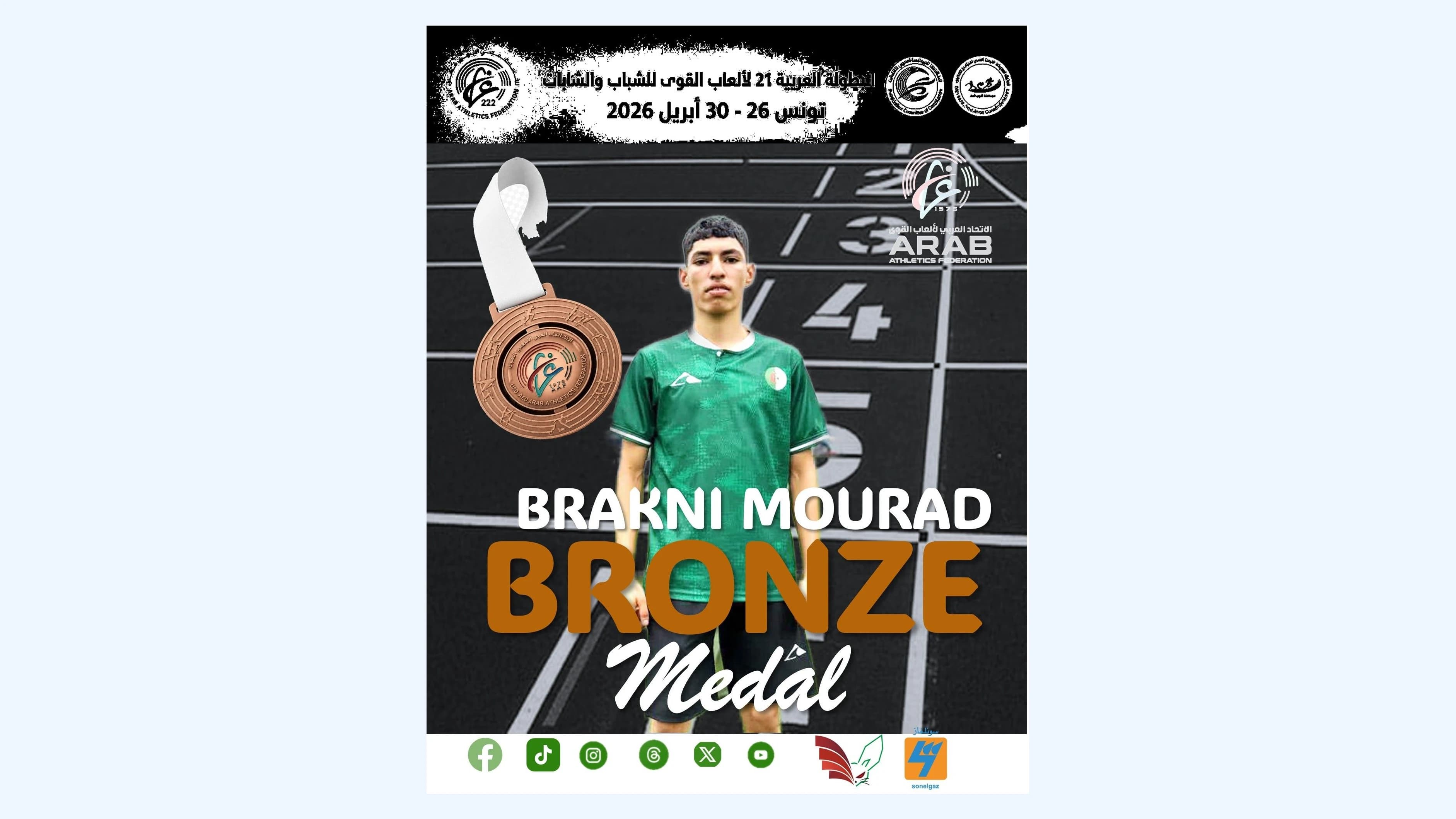 Athlétisme/Championnats arabes U20