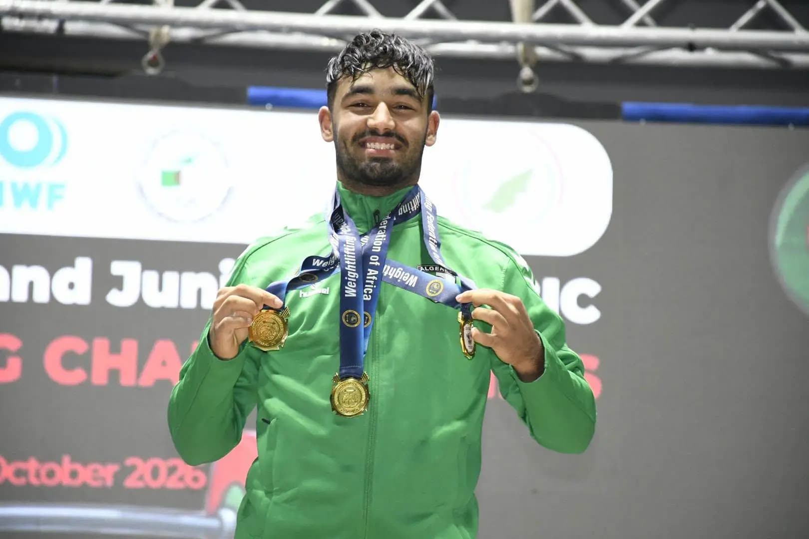 L'Algérien Mohamed Nadjib décroche six médailles d'or et une de bronze