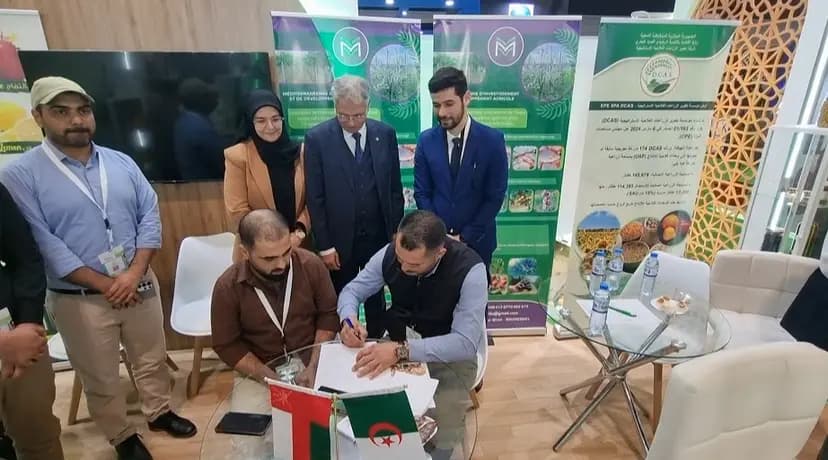 Oman AgroFood: les entreprises algériennes signent 7 accords d'exportation