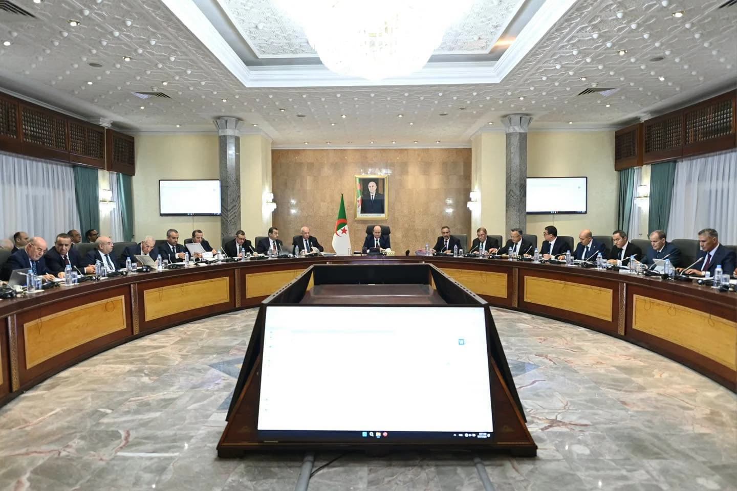 Réunion du gouvernement