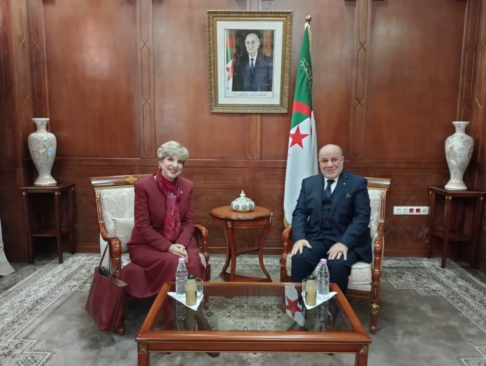 Le ministre des Affaires religieuses reçoit l'ambassadrice des Etats-Unis d'Amérique en Algérie