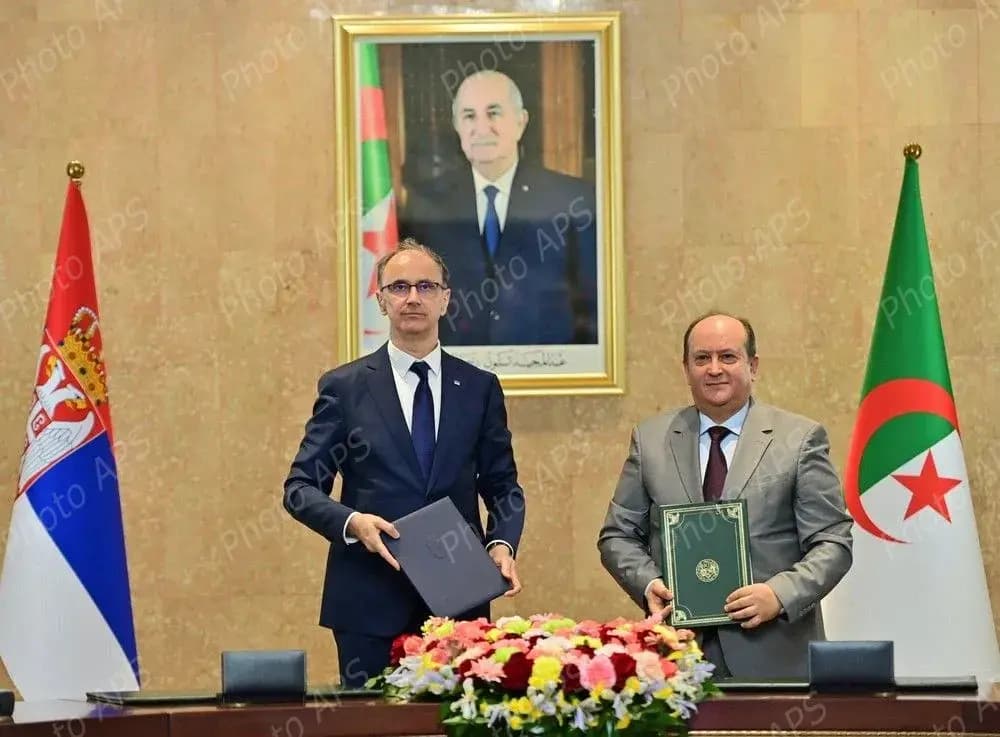Algérie-Serbie : signature d'accords bilatéraux dans divers secteurs