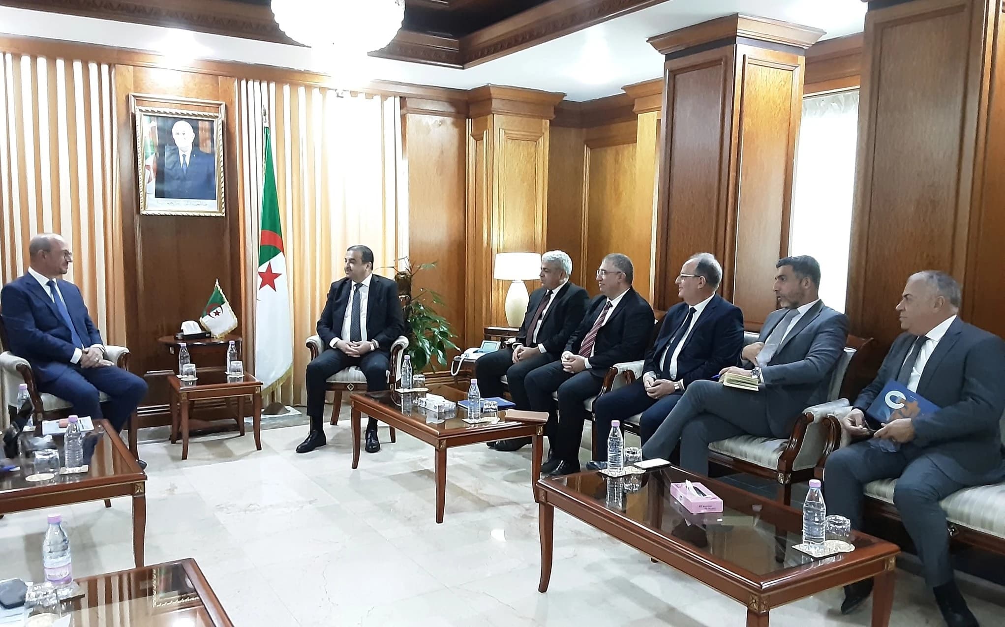 Arkab reçoit une délégation de la société allemande "Siemens Energy"