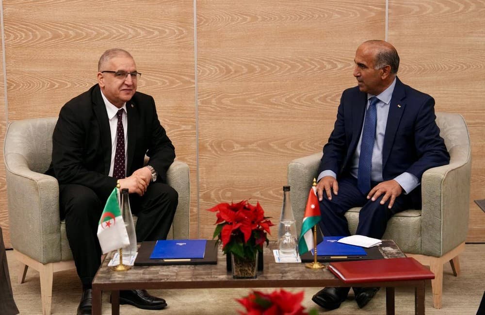 Magramane s'entretient avec son homologue jordanien