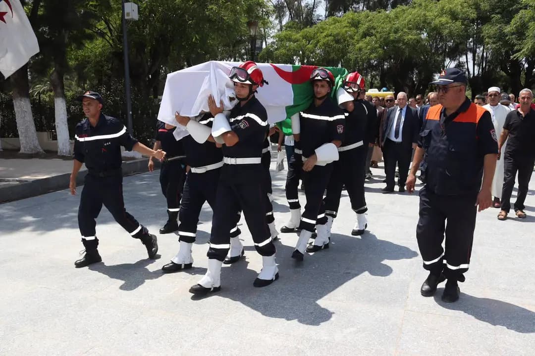 Le moudjahid "Si Noureddine" inhumé au cimetière d'El Alia