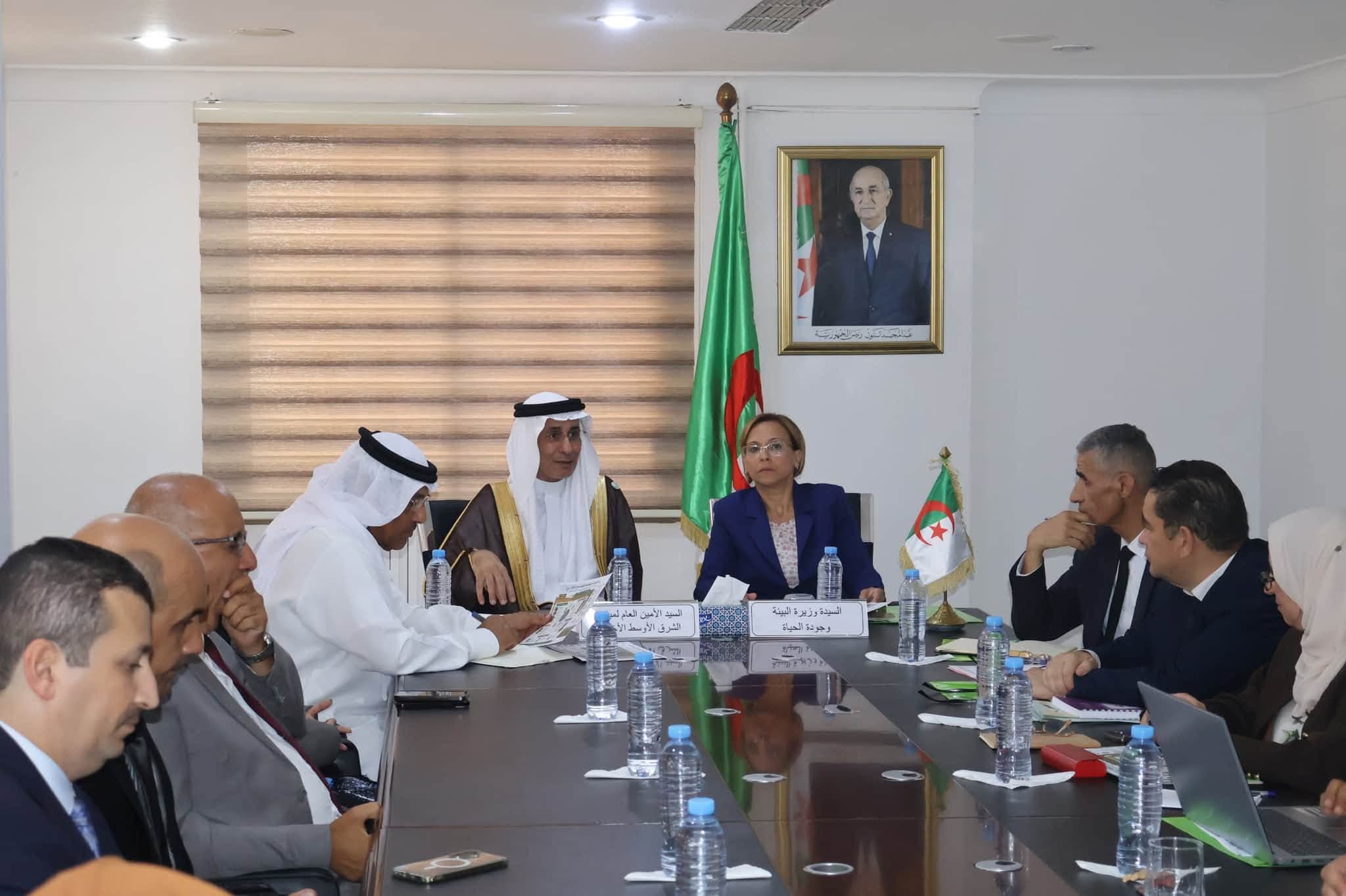 Krikou examine avec le SG de l'Initiative verte pour le Moyen-Orient le renforcement de la coopératio