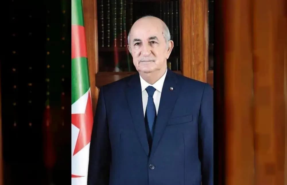 Le président de la République, M. Abdelmadjid Tebboune