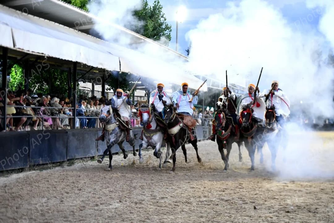 Lancement de la manifestation culturelle "Notre patrimoine.. Equitation et Cerise" au Complexe Touristique Najm El-Chark