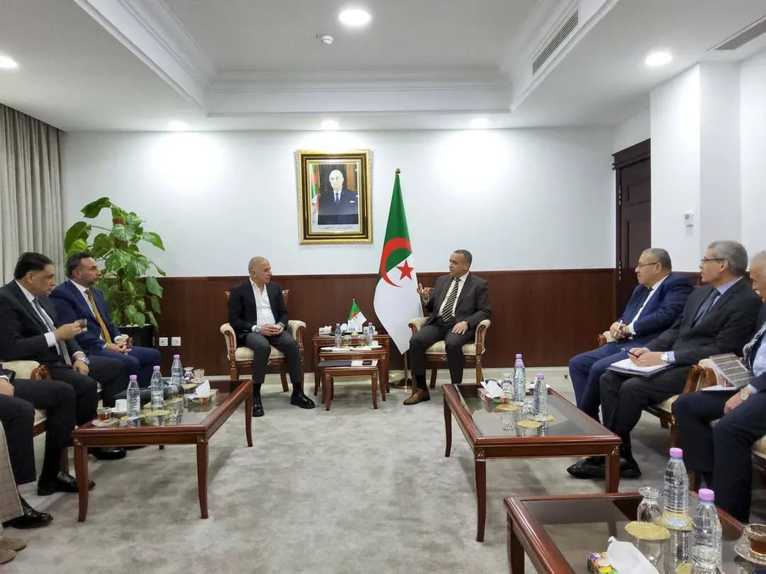 Adjal reçoit une délégation du groupe égyptien Elsewedy Electric