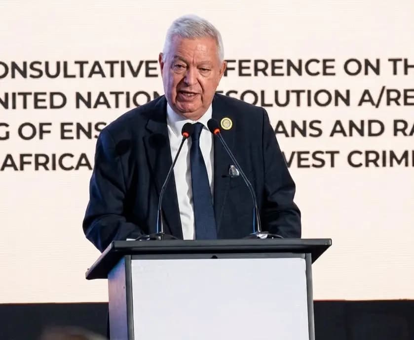 L'Algérie appelle à une reconnaissance internationale explicite du caractère criminel de l'esclavage e