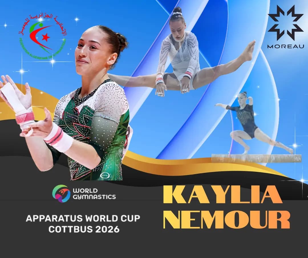 Kaylia Nemour et Lehna Salem représentent l'Algérie à l'étape de Cottbus