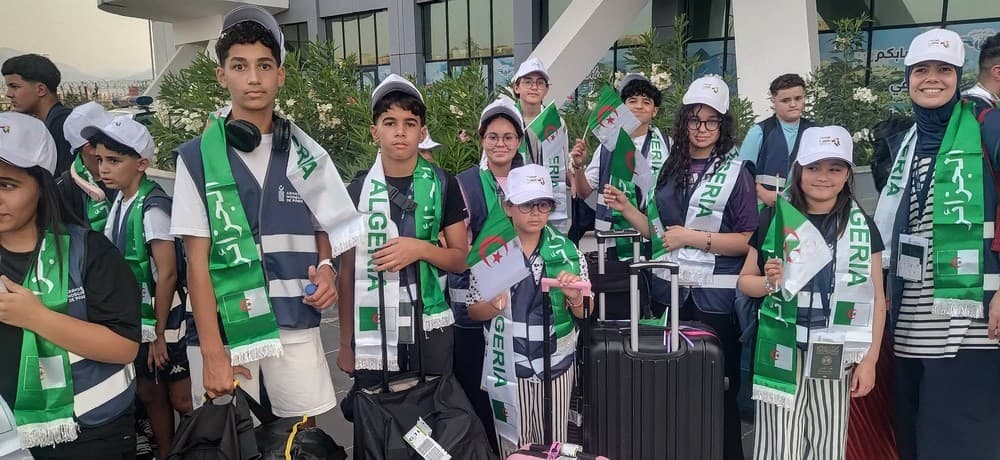 Arrivée du 1er groupe d’enfants de la communauté nationale établie à l’étranger pour passer leurs vacances dans la commune d’El Aouana